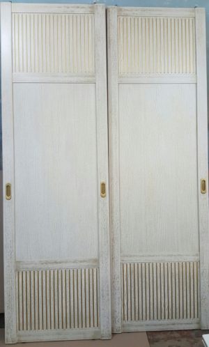 Двери для шкафа купе с фрезеровкой Канск